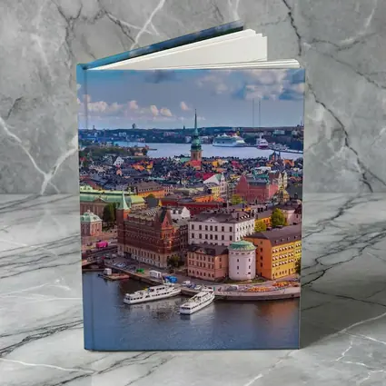 Stockholm Old Town Aerial City View