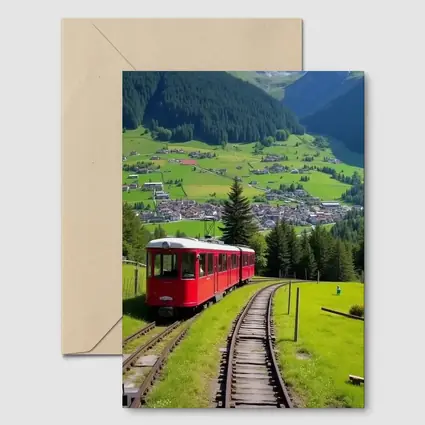 Red Mountain Train Swiss Alpine Village