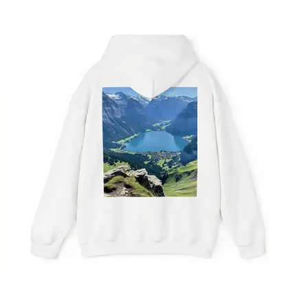 Alpine Lake Valley Green Mountain Landscape