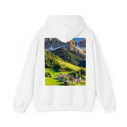 Dolomites Alpine Village Green Mountain Valley