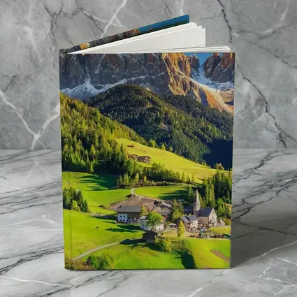 Dolomites Alpine Village Green Mountain Valley
