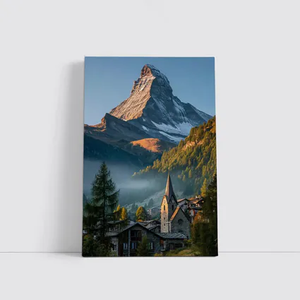 Matterhorn Peak Alpine Village Morning Light