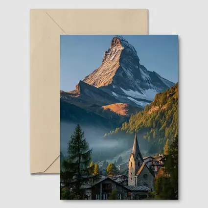 Matterhorn Peak Alpine Village Morning Light