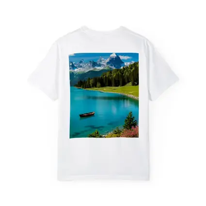 Alpine Lake Mountain Forest Turquoise Water