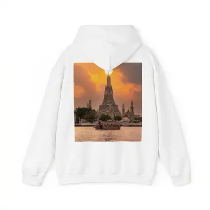 Wat Arun Temple Bangkok Sunset River View
