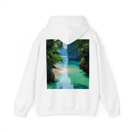 Tropical Beach Cove Turquoise Water Limestone Cliffs