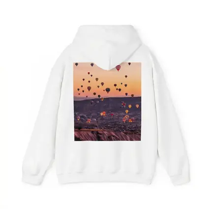 Hot Air Balloons Over Cappadocia Sunrise Sky