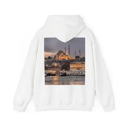 Istanbul Suleymaniye Mosque Golden Dusk Waterfront