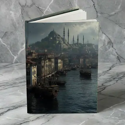 Istanbul Turkey Historic Waterfront Mosque Skyline