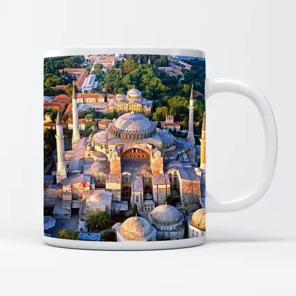 Hagia Sophia Aerial View Istanbul Turkey