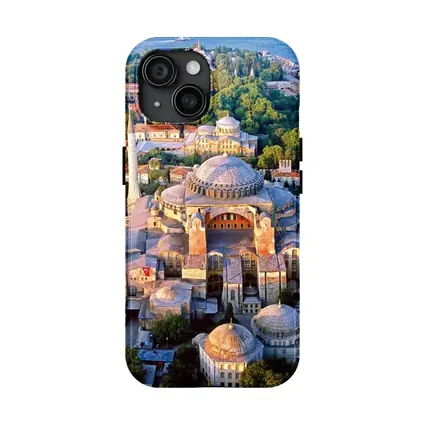 Hagia Sophia Aerial View Istanbul Turkey