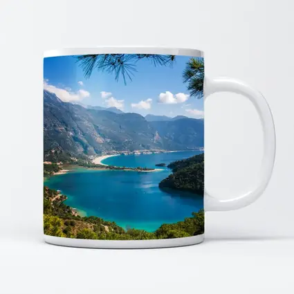 Oludeniz Blue Lagoon Turkey Aerial View