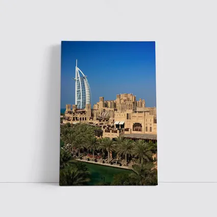 Burj Al Arab Hotel Dubai Skyline View