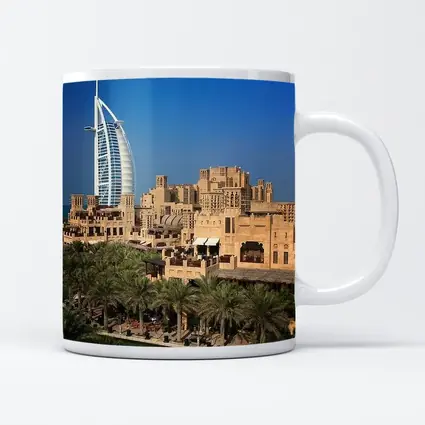 Burj Al Arab Hotel Dubai Skyline View
