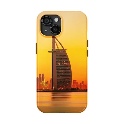 Burj Al Arab Dubai Skyline Sunset View