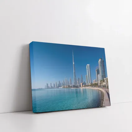 Burj Khalifa Dubai Skyline Beach View