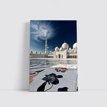 Sheikh Zayed Grand Mosque Abu Dhabi Sky