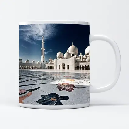 Sheikh Zayed Grand Mosque Abu Dhabi Sky