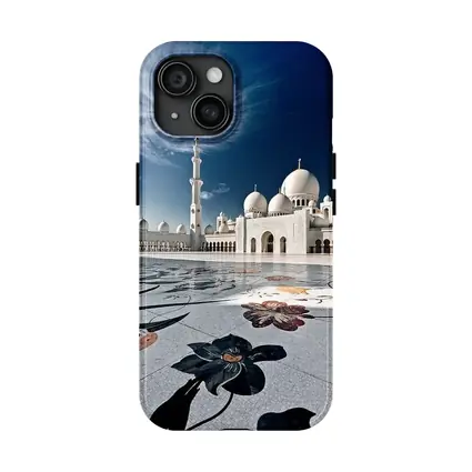 Sheikh Zayed Grand Mosque Abu Dhabi Sky