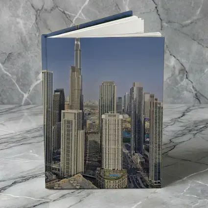 Burj Khalifa Towering Over Dubai Skyline