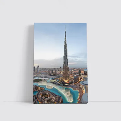 Burj Khalifa Tower Dubai City Skyline