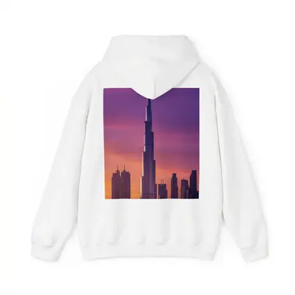 Burj Khalifa Dubai Purple Sunset Sky