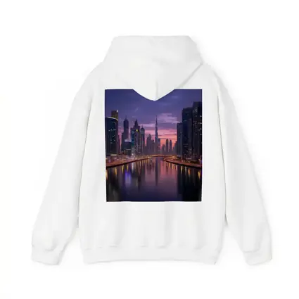 Dubai Skyline Burj Khalifa Sunset Reflection