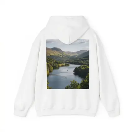 Scottish Loch Valley Green Hills Landscape