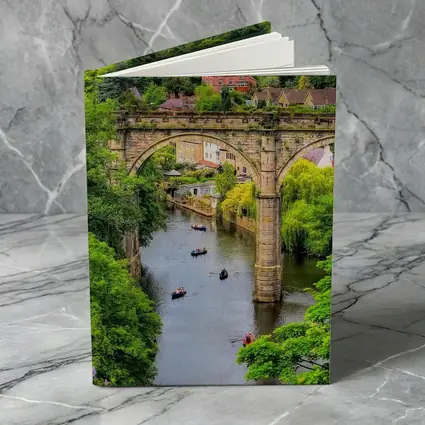 Knaresborough Viaduct River Nidd England Bridge
