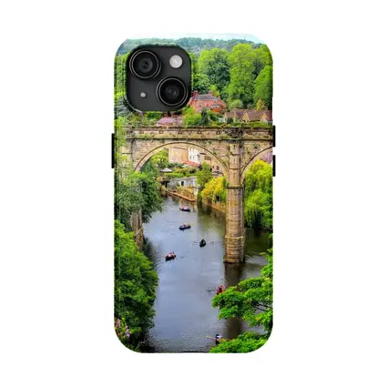 Knaresborough Viaduct River Nidd England Bridge