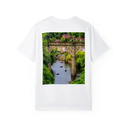 Knaresborough Viaduct River Nidd England Bridge