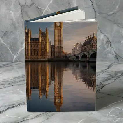 Big Ben Westminster Palace Thames River Reflection