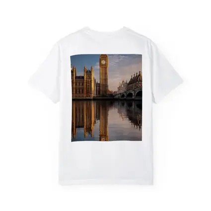 Big Ben Westminster Palace Thames River Reflection