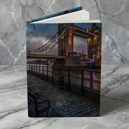 Tower Bridge London Night Illuminated Walkway