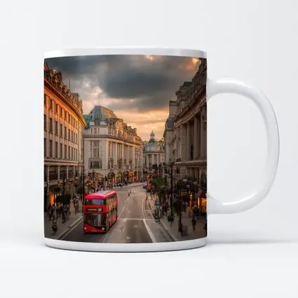London Regent Street Red Double Decker Bus