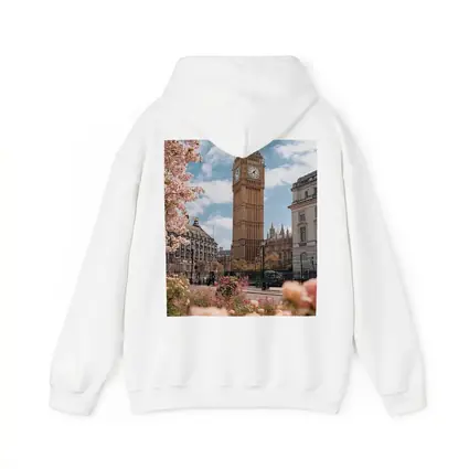 Big Ben London Spring Pink Flowers