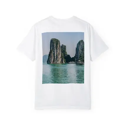 Ha Long Bay Limestone Karsts Teal Water