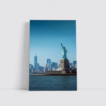 Statue of Liberty New York City Skyline