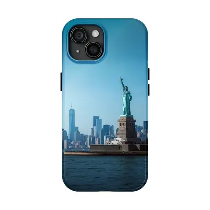 Statue of Liberty New York City Skyline