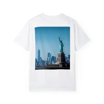 Statue of Liberty New York City Skyline