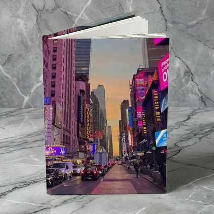Times Square New York City Sunset Street