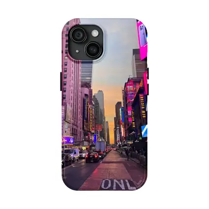 Times Square New York City Sunset Street