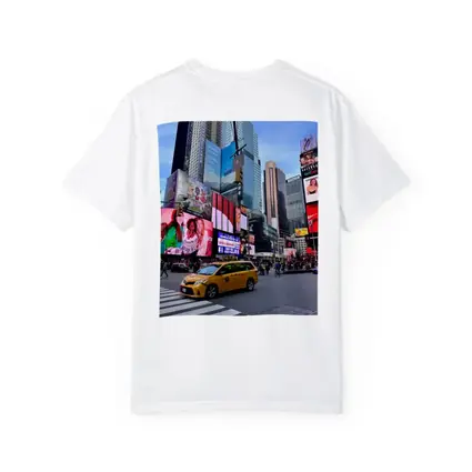 Yellow Taxi Times Square New York City