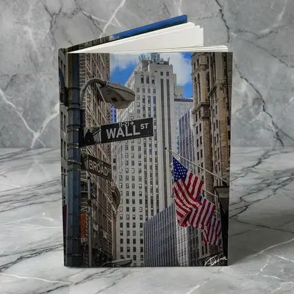 Wall Street Sign New York City Buildings