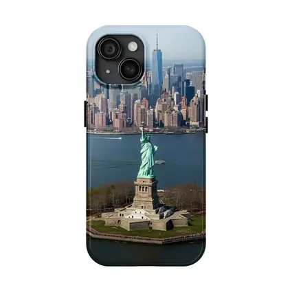 Statue of Liberty New York City Skyline
