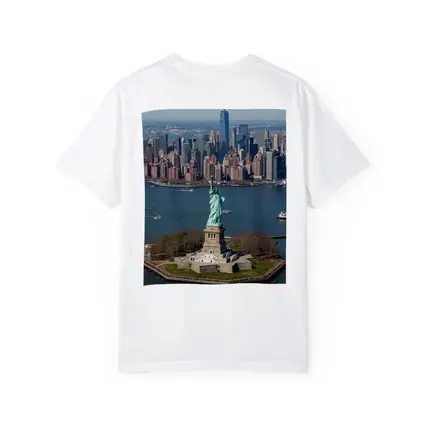 Statue of Liberty New York City Skyline