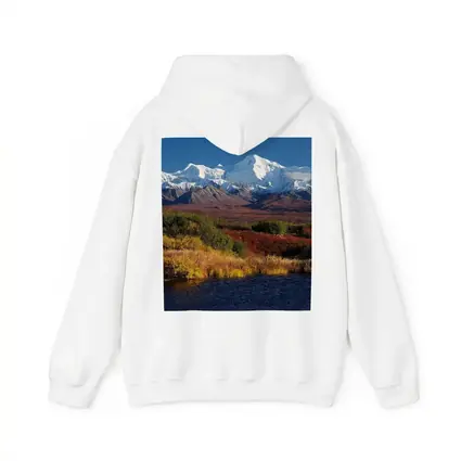 Denali Snow Peak Alaska Autumn Wilderness