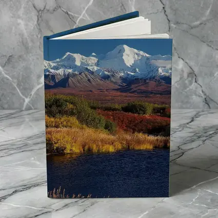 Denali Snow Peak Alaska Autumn Wilderness