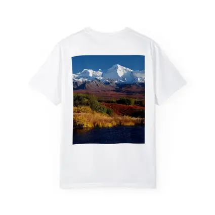 Denali Snow Peak Alaska Autumn Wilderness