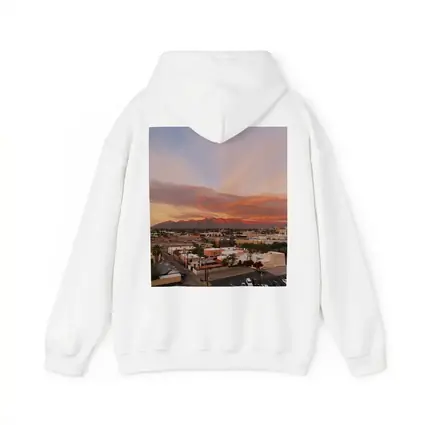 Tucson Arizona Sunset Mountains City View